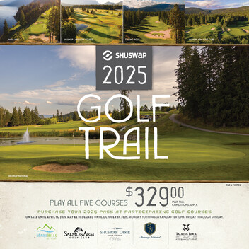 Shuswap Golf Trail Pass 2025